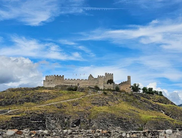 Château de Tourbillon, Sion, Switzerland, Switzerland